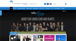 Desktop Screenshot of commercialradio.com.au