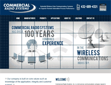Tablet Screenshot of commercialradio.net